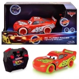 RC Car Lightning McQueen Turbo Glow Racers Remote Control 1:24