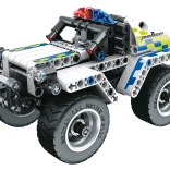 Police Car Building Set 16 cm