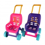 Teddies kinderwagen voor poppen Buggy Sport roze‑paars