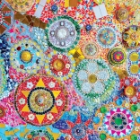 Puzzle Thailändisches Mosaik 1000 Teile EUROGRAPHICS