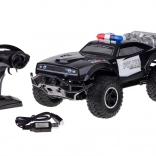 Monster truck de police télécommandé