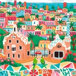 Puzzle Premium Plus The Art of Colour : Barcelone, Espagne 1000 pièces