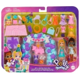Polly Pocket fête d’anniversaire – set de jeu mode avec poupées et accessoires