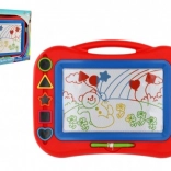 Tablette de dessin magnétique avec tampons, 43 × 30 cm