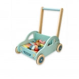 LELIN Wooden Walker with Blocks – Car