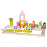 Fairytale Town - Wooden Building Set for Children by CUBIKA
