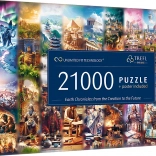 Trefl puzzle Chronicle of Earth: From Creation to the Future 21,000 pieces