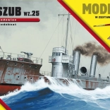 Poolse torpedobootjager ORP Kaszub 1935 model 1:400