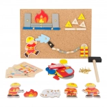 Creative Hammering Game Firefighters small foot