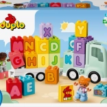 Lego Duplo vrachtwagen met alfabet
