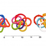 Anneaux colorés pour bébés