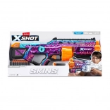 ZURU X-SHOT Skins Last Stand Enigma – pistolet à fléchettes en mousse (16 fléchettes)