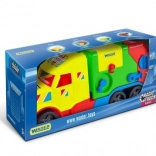 Magic Truck Basic – kinderset voor vuilniswagen met container en bakken