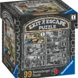 Escape-puzzel Spookhuis - In de keuken