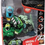 Screechers Wild! transforming vehicle IRON APE with energy coin