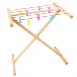 Wooden Clothes Dryer Bigjigs Toys