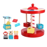 Manège en bois PETIT COLLAGE pour enfants dès 2 ans