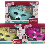 Mask-making and decorating kit for kids