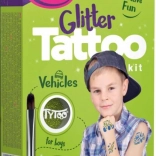TyToo Glitzertattoo Verkehrsmittel