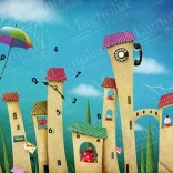 Puzzle Tanzende Stadt 1000 Teile