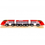 Bigjigs Rail Virgin Pendolino – houten treinstel