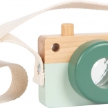 Boîte à musique en forme de télévision en bois certifié FSC pour enfants