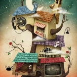 Puzzle Baumhaus 1000 Teile MAGNOLIA