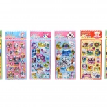 Leuchtende Aufkleber 10 × 22 cm, Motivmix