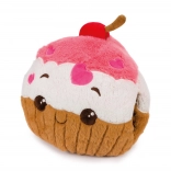 Coussin en peluche chaleureux Cozy Noxxiez cupcake 3 en 1