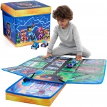 Folding Play Mat and Storage Box PAW Patrol The Mighty Movie – Adventure City