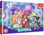 Trefl maxi puzzle ENCHANTIMALS – cheerful world, 24 pieces