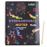 Scratch-off Notebook Large 10 Sheets