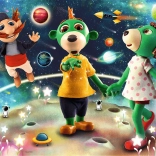 Puzzle scintillants Treflíci : Parmi les étoiles