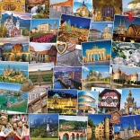 Puzzel Wereldreiziger Duitsland 1000 stukjes EUROGRAPHICS
