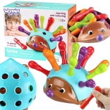 Woopie egel Montessori – motorisch spel en kleur- en cijfersorter 4-in-1