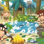 Prehistoric Picnic Puzzle - 100 Pieces