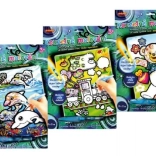 Magisch Schilderen met Water - Vrolijke Trein