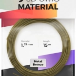 Filament für 3D‑Stifte und 3D‑Druck mit Metalleffekt – gold, 1,75 mm, 15 m