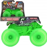 Monster Jam car with illuminated wheels 1:43 GRAVE DIGGER