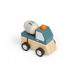 Bigjigs Toys petite voiture de chantier à remonter pour enfants