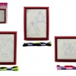 Broderie pour enfants avec cadre