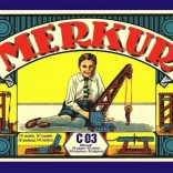 MERKUR Classic C03 Construction Set – metal retro kit, 141 models