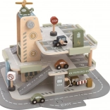 wooden garage with road 2Kids Toys