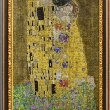 TREFL Puzzle Le Baiser 500 pièces avec cadre