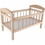 Large Wooden Doll Cot