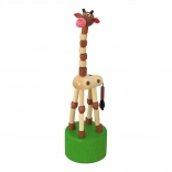 Figurine de girafe Detoa à presser