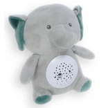 Einschlaf-Plüschelefant 26 cm mit Licht und Melodien