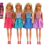 ANLILY pop met een glinsterende jurk – 30 cm (mix)