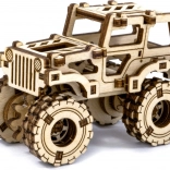 wooden 3D puzzle monster truck Superfast WOODEN CITY