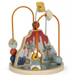 Labyrinthe moteur avec miroir à motif de dinosaures de Small Foot